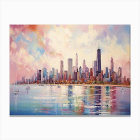 Chicago Skyline 1 Canvas Print