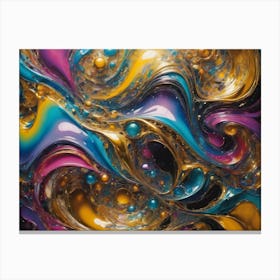 Abstract Painting 15 Canvas Print