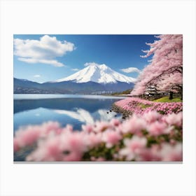 Mt Fuji 4 Canvas Print