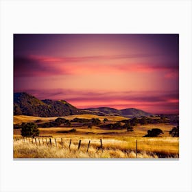 Through The Fields Of Tranquility Canvas Print
