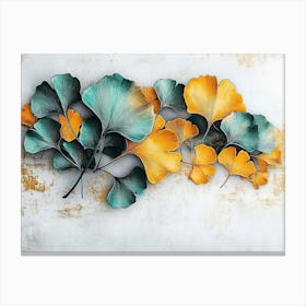 Ginkgo Leaves 11 Canvas Print