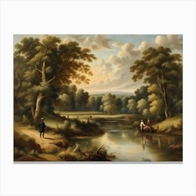 Classic Landscape 10 40x30in 12000x9000px 47 Canvas Print