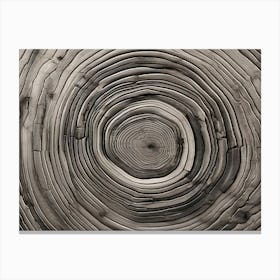 Wood Grain Texture Canvas Print