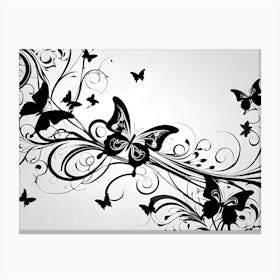 Butterfly Wall Art 4 Canvas Print
