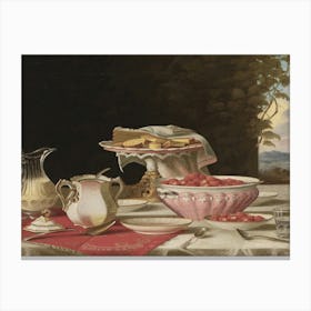 Table Setting 1 Canvas Print