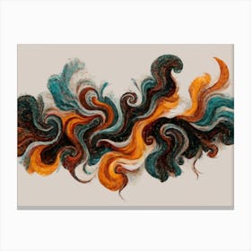 Swirls Canvas Print