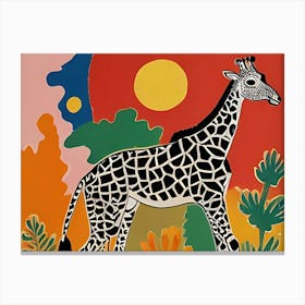 Giraffe 7 Canvas Print