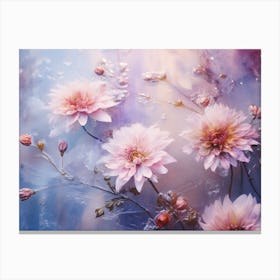 Dahlias 1 Canvas Print