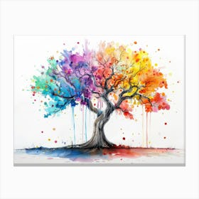 Tree Of Life 52 Canvas Print