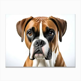 Boxer Dog 1 Canvas Print