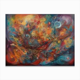 Abstract Painting 50 Canvas Print