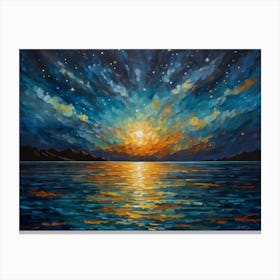 Night Sky Canvas Print