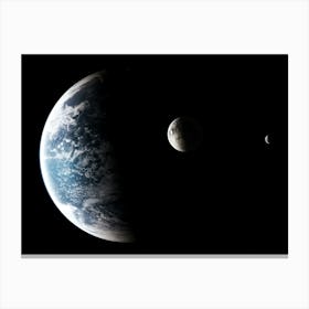 Science Space Fantasy Canvas Print