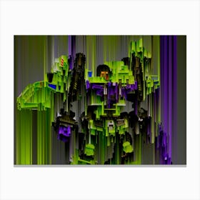 1000003452 Glitch2 Canvas Print