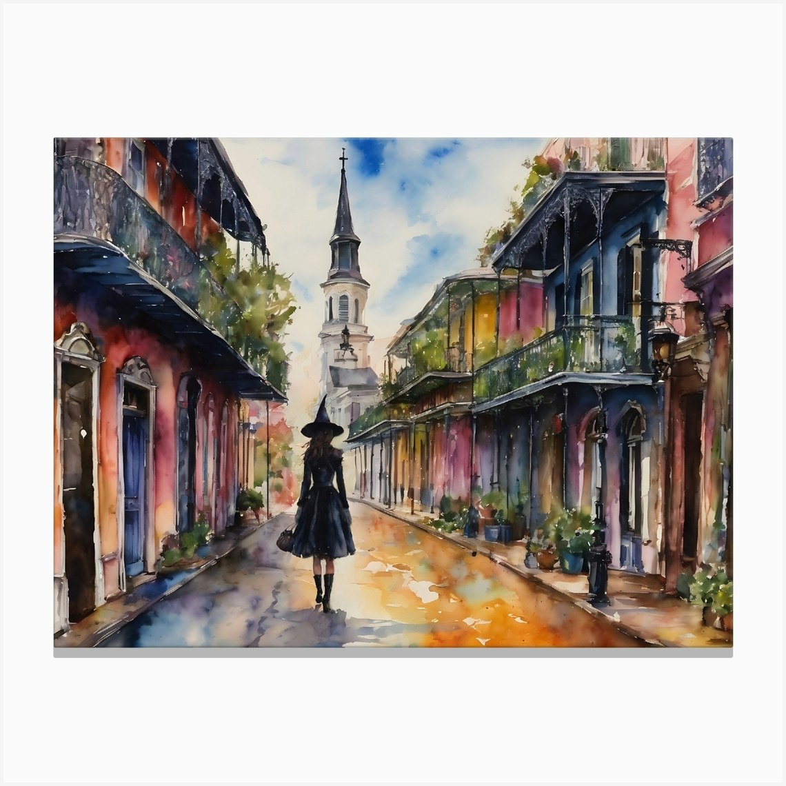 Zombodroid 25092023110923 01 Canvas Print by Watercolor Witch