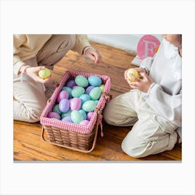 Easter Eggs 137 Canvas Print