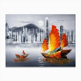 Hong Kong Canvas Print