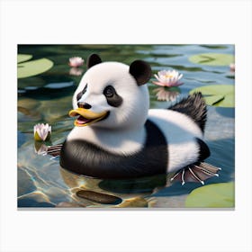 Panduck Canvas Print