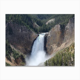 Yellowstone Falls Canvas Print