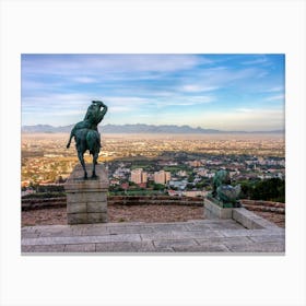 View Of cape town Rhodes Canvas Print