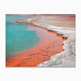 Grand Prismatic Spring Canvas Print