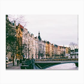 Prague Cityscape Canvas Print