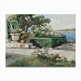 Garden By The Sea Canvas Print