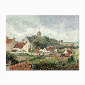 Knocke Village (1894), Camille Pissarro Canvas Print