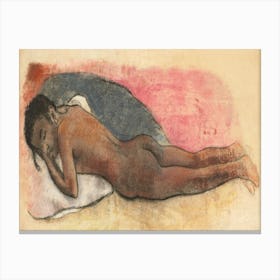 Reclining Nude (Ca. 1894–1895), Paul Gauguin Canvas Print