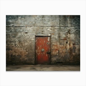 Distressed Brick 3 Canvas Print