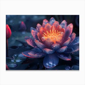 Lotus Flower 54 Canvas Print