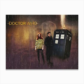 Doctor Who Eleventh Matt Canvas Print