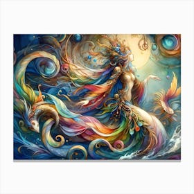 Mermaid 8 Canvas Print