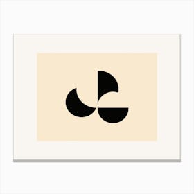 J Logo Canvas Print