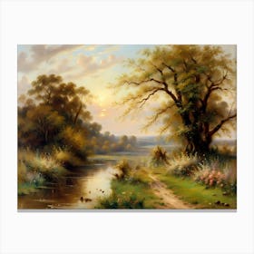 River Canvas Print