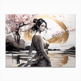 Chinese Woman Canvas Print