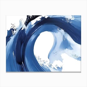 Blue Wave 2 Canvas Print