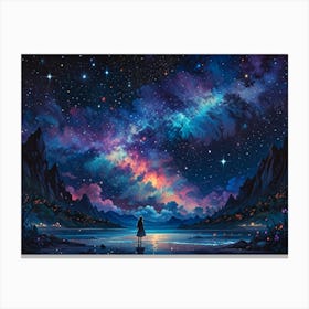 Night Sky 20 Canvas Print