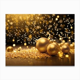 Christmas Background Canvas Print