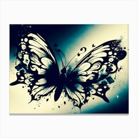 Butterfly Wallpaper 29 Canvas Print