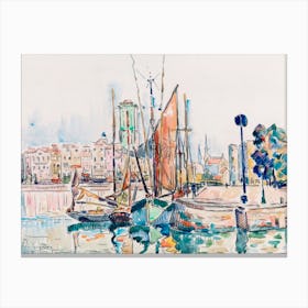 La Rochelle (1911), Paul Signac Canvas Print