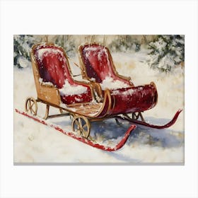 Sleigh Ride 2 Canvas Print