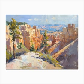 Western Landscapes Bryce Canyon Utah 4 Canvas Print