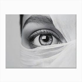 Woman'S Eye Canvas Print