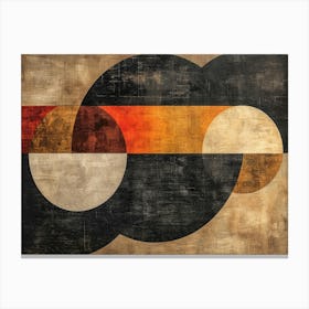 Abstract Circles 1 Canvas Print