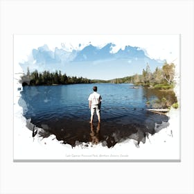 Lake Superior Provincial Park, Northern Ontario, Canada Canvas Print