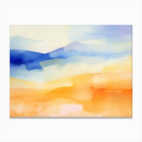 Sunset Elemental 2 Canvas Print