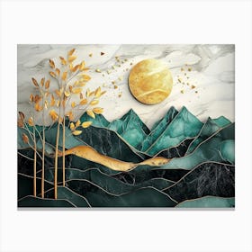 Mountain Landscape Canvas Print