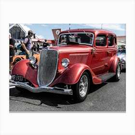 Old Fashioned Cars Canvas Print