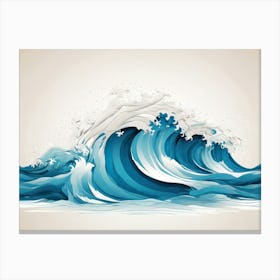 Ocean Wave Canvas Print